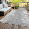 Piper Looms Chantille Modern ACN705 Silver Area Rug