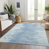 Piper Looms Chantille Modern ACN705 Sky Area Rug Lifestyle Image Feature