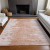 Piper Looms Chantille Modern ACN705 Terracotta Area Rug Lifestyle Image Feature