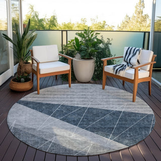 Piper Looms Chantille Modern ACN706 Charcoal Area Rug