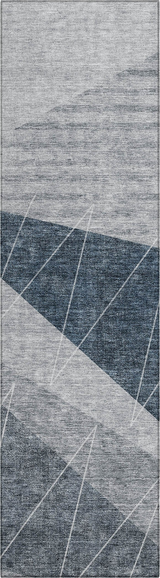 Piper Looms Chantille Modern ACN706 Charcoal Area Rug