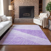 Piper Looms Chantille Modern ACN706 Lavender Area Rug