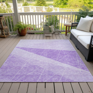 Piper Looms Chantille Modern ACN706 Lavender Area Rug