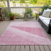 Piper Looms Chantille Modern ACN706 Pink Area Rug