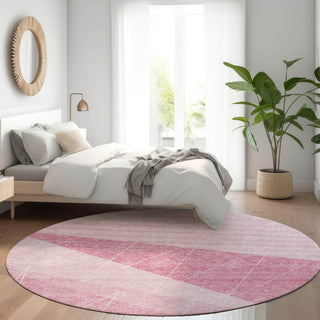 Piper Looms Chantille Modern ACN706 Pink Area Rug