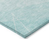 Piper Looms Chantille Modern ACN706 Teal Area Rug