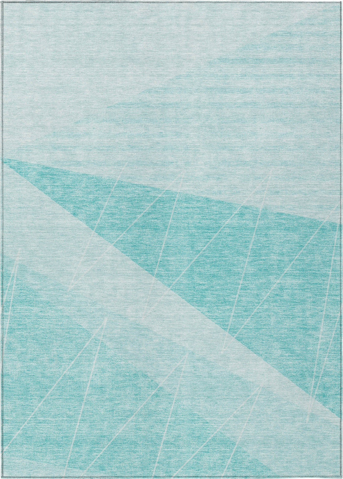 Piper Looms Chantille Modern ACN706 Teal Area Rug