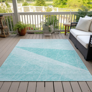 Piper Looms Chantille Modern ACN706 Teal Area Rug