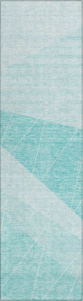 Piper Looms Chantille Modern ACN706 Teal Area Rug