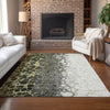 Piper Looms Chantille Abstract ACN707 Beige Area Rug