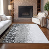 Piper Looms Chantille Abstract ACN707 Gray Area Rug