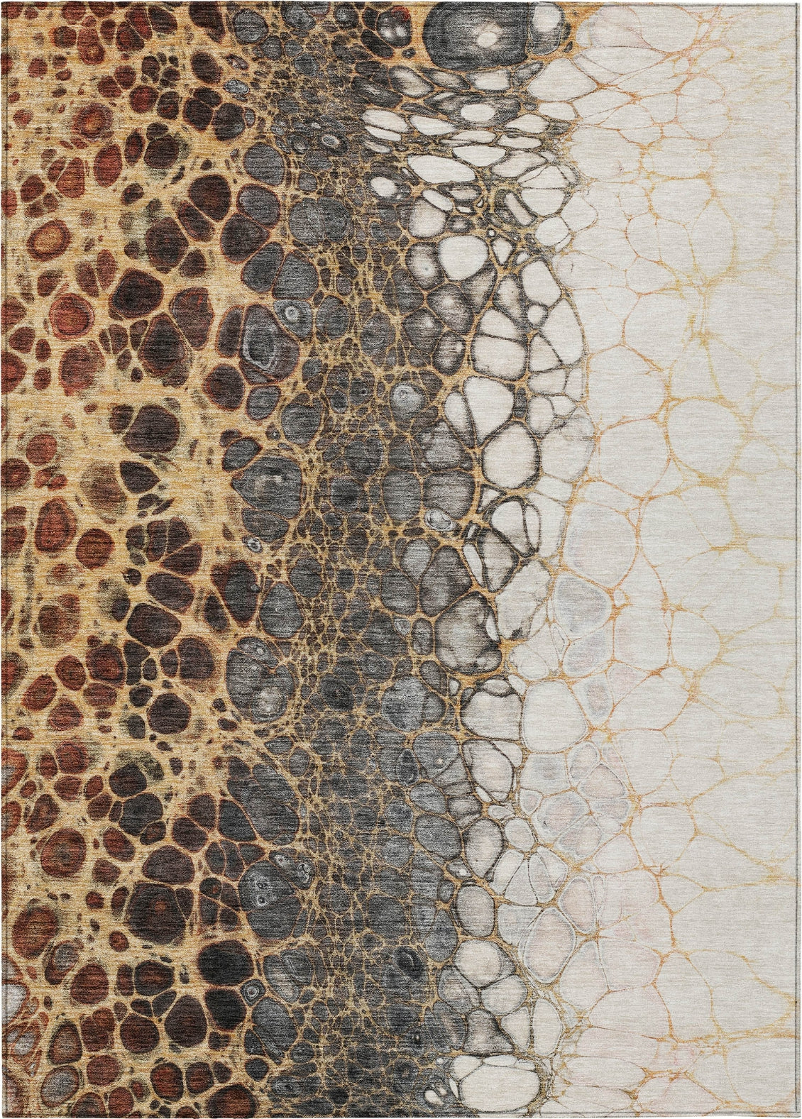 Piper Looms Chantille Abstract ACN672 Paprika Area Rug – Incredible ...