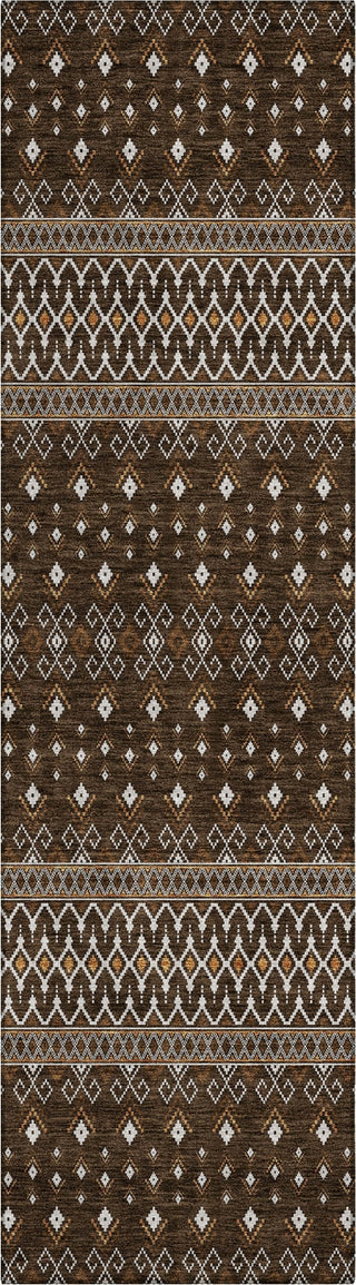 Piper Looms Chantille Boho ACN708 Chocolate Area Rug