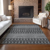 Piper Looms Chantille Boho ACN708 Gray Area Rug