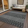 Piper Looms Chantille Boho ACN708 Gray Area Rug