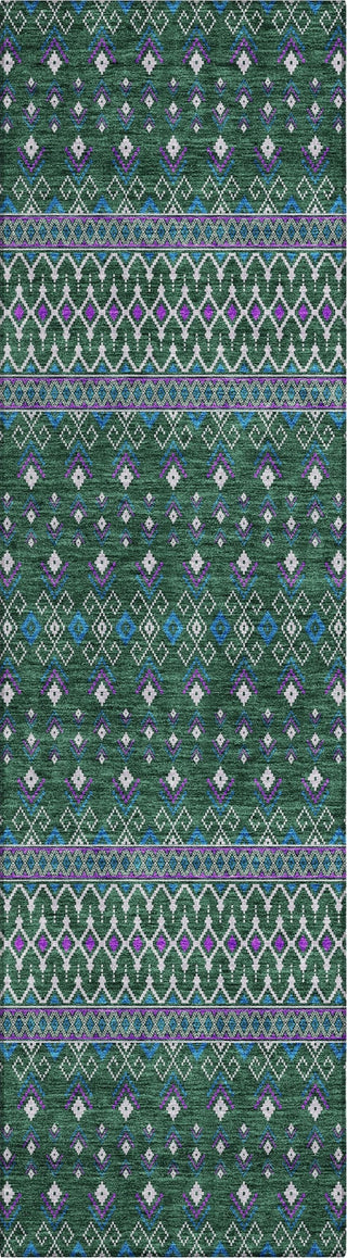 Piper Looms Chantille Boho ACN708 Green Area Rug