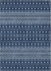 Piper Looms Chantille Boho ACN708 Navy Area Rug