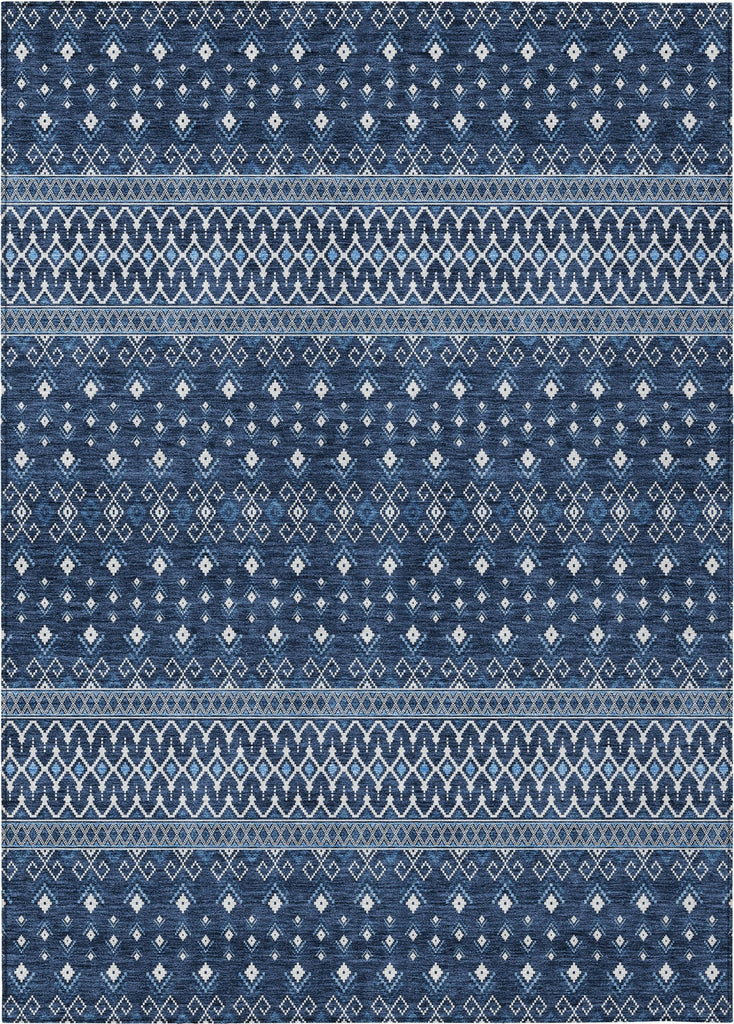 Piper Looms Chantille Boho ACN708 Navy Area Rug