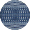 Piper Looms Chantille Boho ACN708 Navy Area Rug