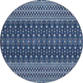 Piper Looms Chantille Boho ACN708 Navy Area Rug