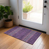 Piper Looms Chantille Boho ACN708 Purple Area Rug