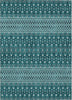 Piper Looms Chantille Boho ACN708 Teal Area Rug