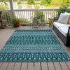 Piper Looms Chantille Boho ACN708 Teal Area Rug