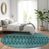 Piper Looms Chantille Boho ACN708 Teal Area Rug