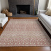 Piper Looms Chantille Boho ACN709 Blush Area Rug Lifestyle Image Feature