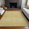 Piper Looms Chantille Boho ACN709 Gold Area Rug Lifestyle Image Feature
