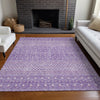 Piper Looms Chantille Boho ACN709 Lavender Area Rug Lifestyle Image Feature