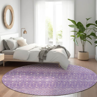 Piper Looms Chantille Boho ACN709 Lavender Area Rug