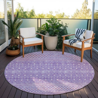 Piper Looms Chantille Boho ACN709 Lavender Area Rug