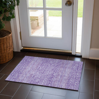 Piper Looms Chantille Boho ACN709 Lavender Area Rug