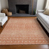 Piper Looms Chantille Boho ACN709 Salmon Area Rug Lifestyle Image Feature
