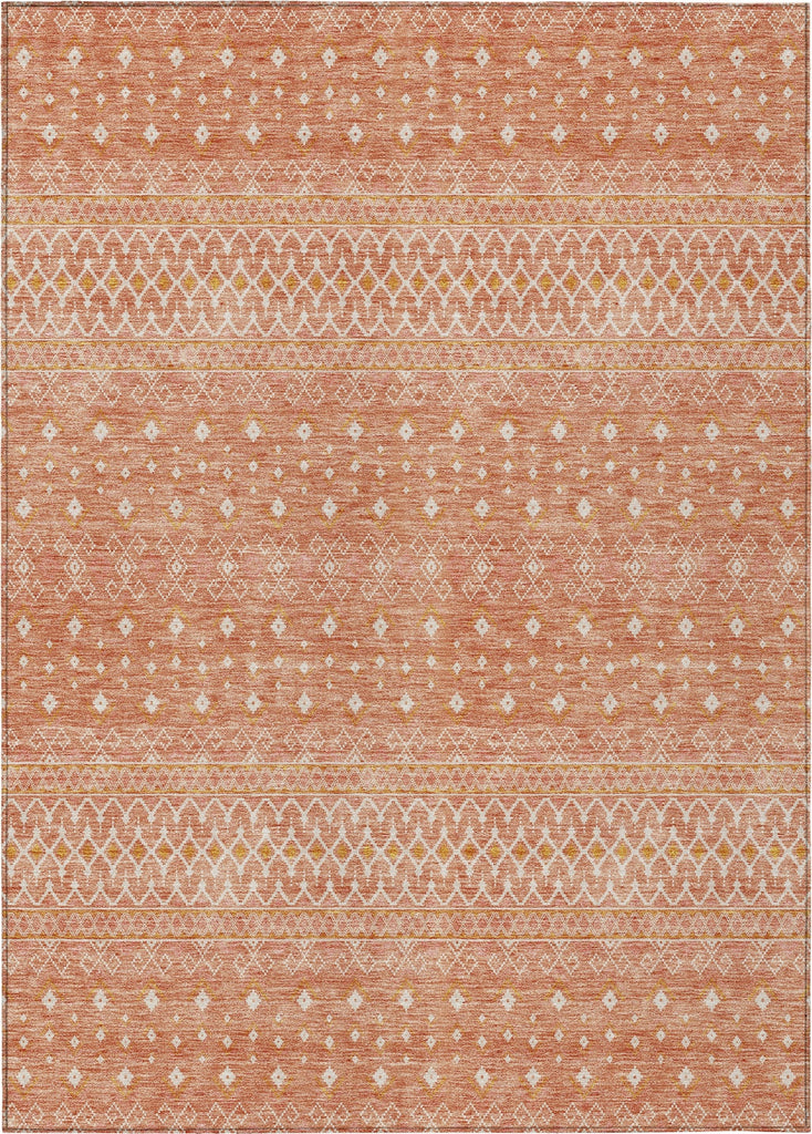 Piper Looms Chantille Boho ACN709 Salmon Area Rug