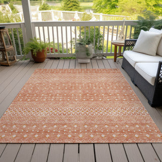 Piper Looms Chantille Boho ACN709 Salmon Area Rug