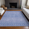 Piper Looms Chantille Boho ACN709 Sky Area Rug Lifestyle Image Feature