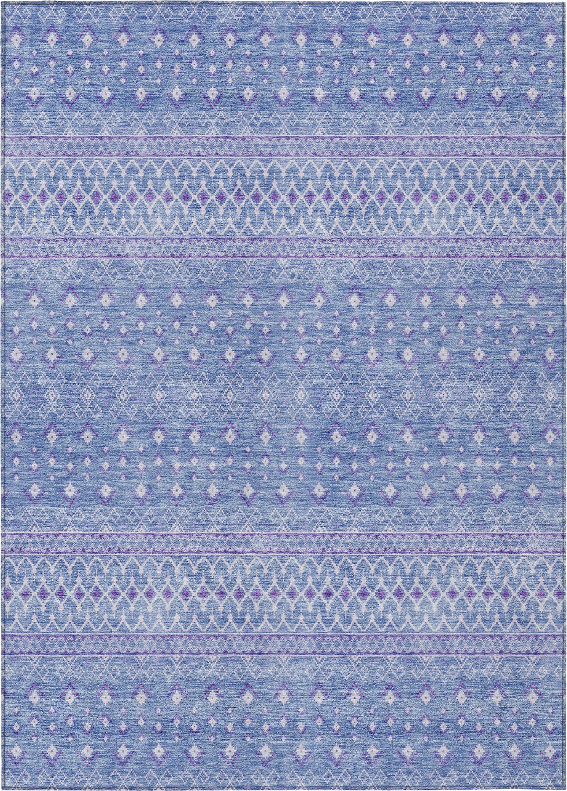 Piper Looms Chantille Boho ACN709 Aqua Area Rug – Incredible Rugs and Decor