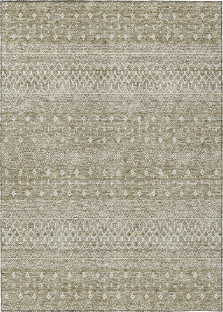 Piper Looms Chantille Boho ACN709 Taupe Area Rug