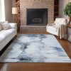 Piper Looms Chantille Modern ACN710 Blue Area Rug