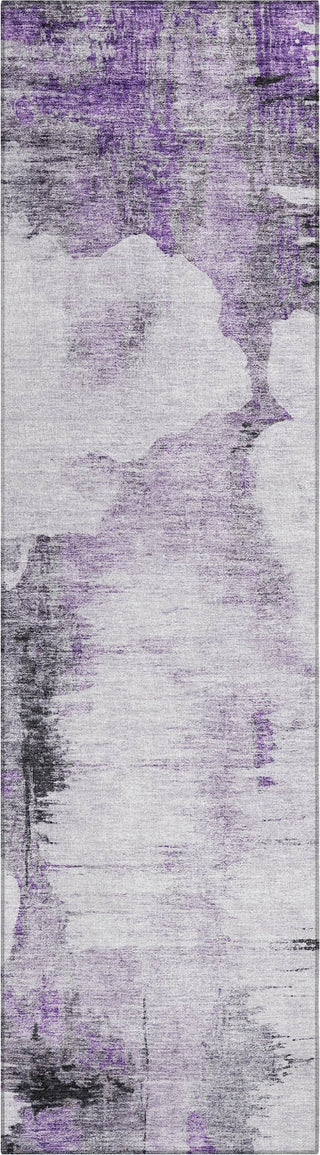 Piper Looms Chantille Modern ACN710 Purple Area Rug