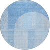 Piper Looms Chantille Art Deco ACN711 Blue Area Rug