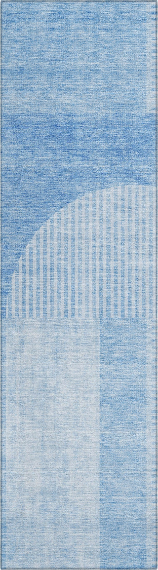 Piper Looms Chantille Art Deco ACN711 Blue Area Rug