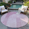 Piper Looms Chantille Art Deco ACN711 Blush Area Rug