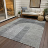 Piper Looms Chantille Art Deco ACN711 Gray Area Rug