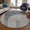 Piper Looms Chantille Art Deco ACN711 Gray Area Rug