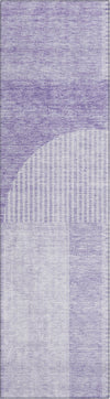 Piper Looms Chantille Art Deco ACN711 Lavender Area Rug
