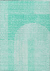 Piper Looms Chantille Art Deco ACN711 Teal Area Rug