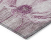 Piper Looms Chantille Floral ACN712 Plum Area Rug